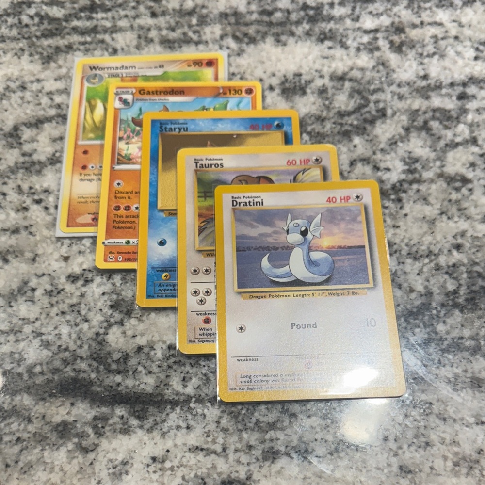 Vintage Pokémon Trading Cards